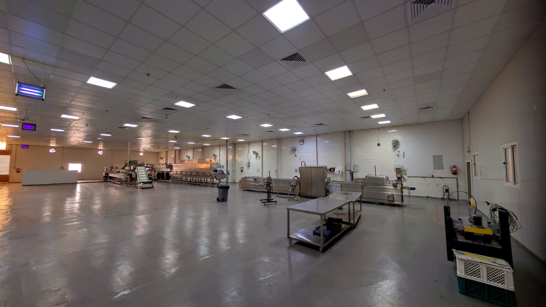 Inside the Al-Nuzha Dates processing facility in Al-Madinah Al-Munawwarah
